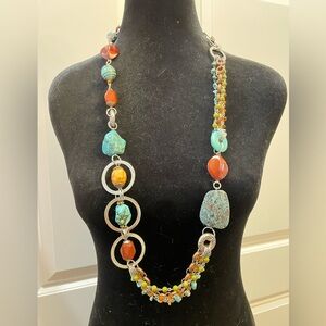 Chico’s chunky Boho necklace